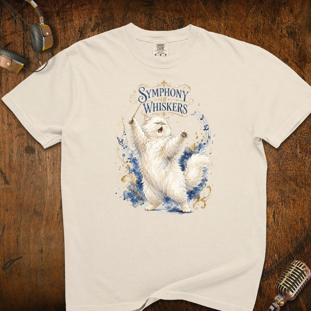 Symphony Of Whiskers Cat T-Shirt
