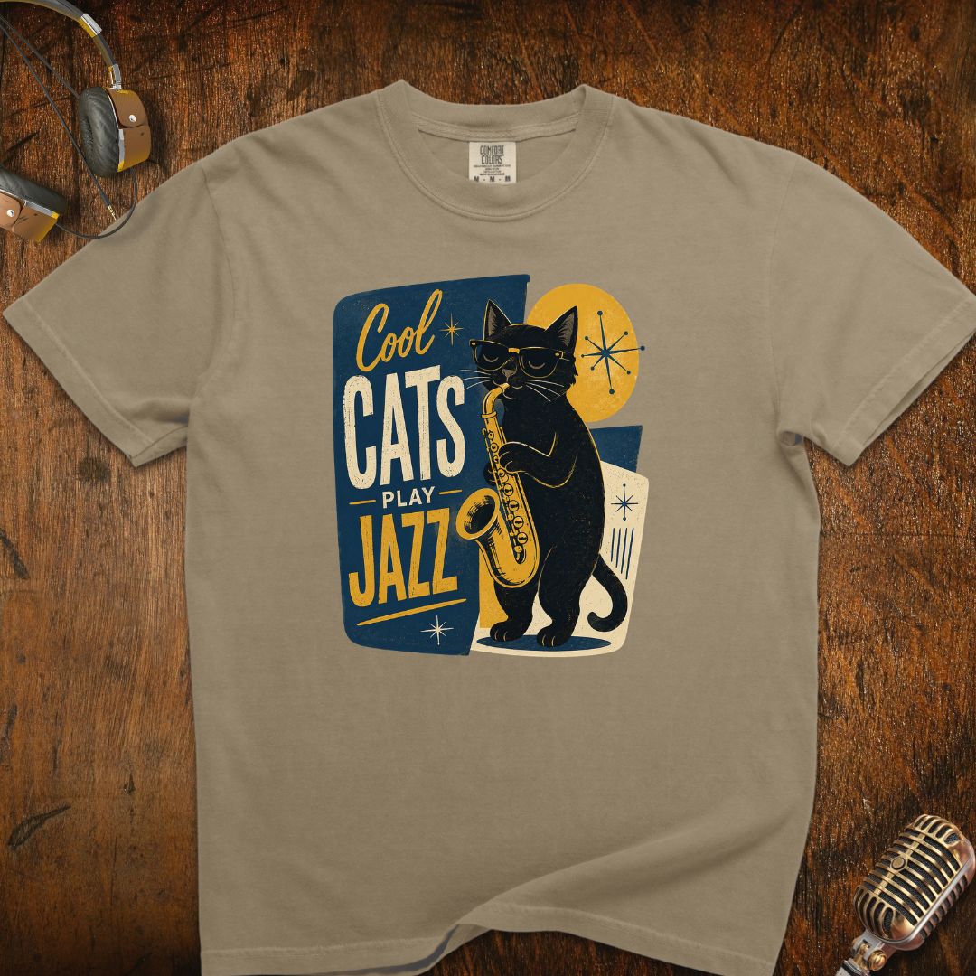 Cool Cats Play Jazz T-Shirt