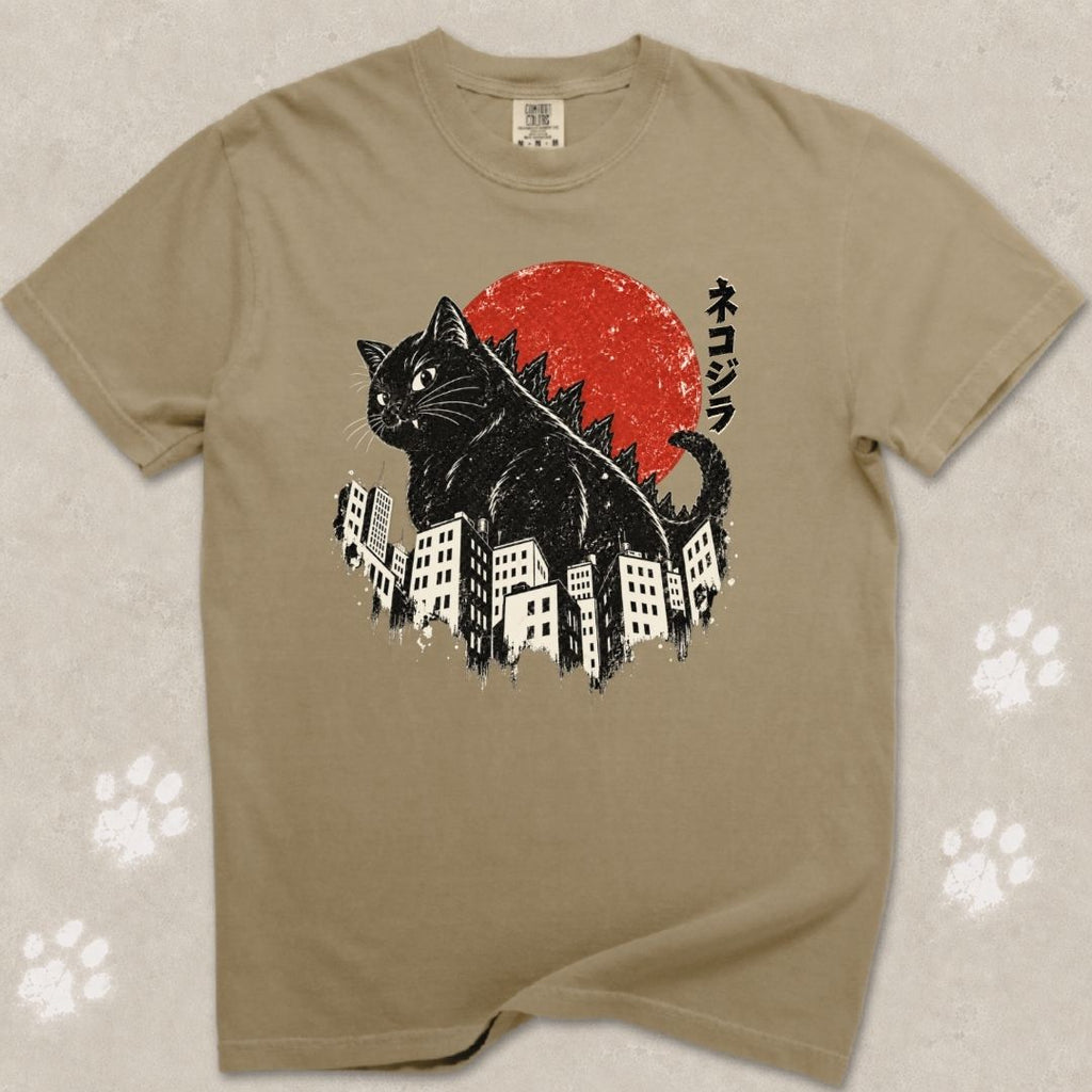 Catzilla Found Me Cat T-Shirt