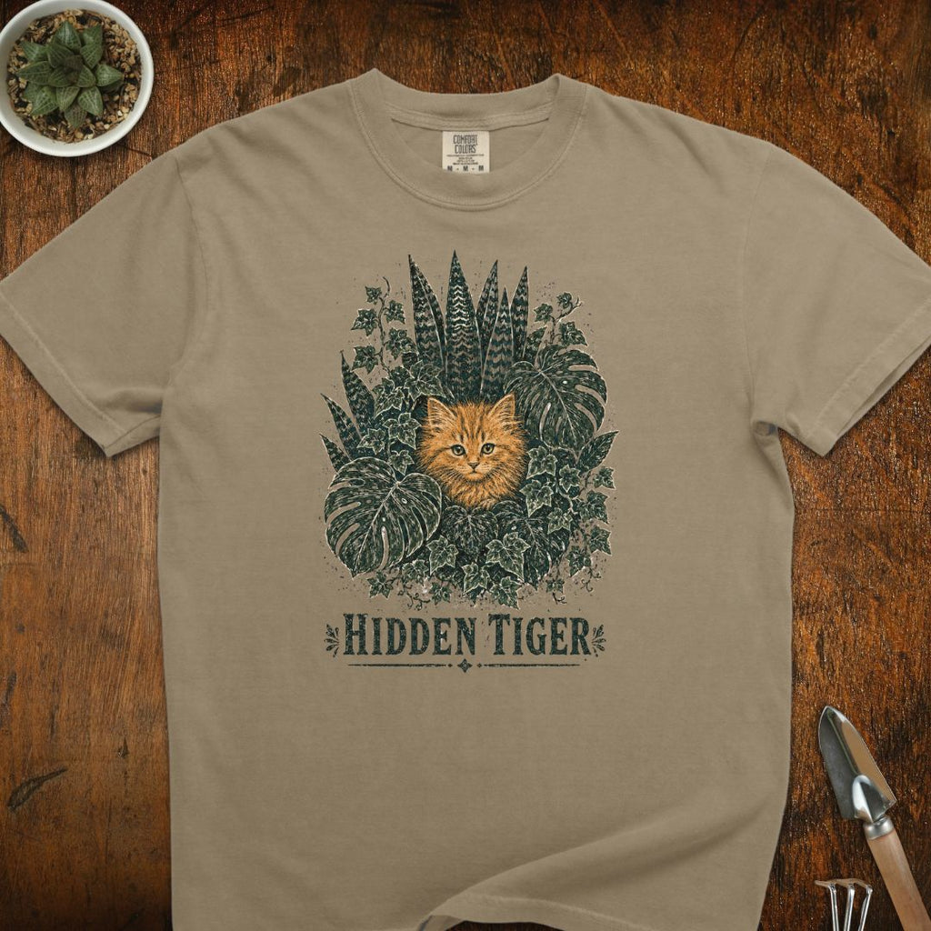Hidden Tiger Cat T-Shirt