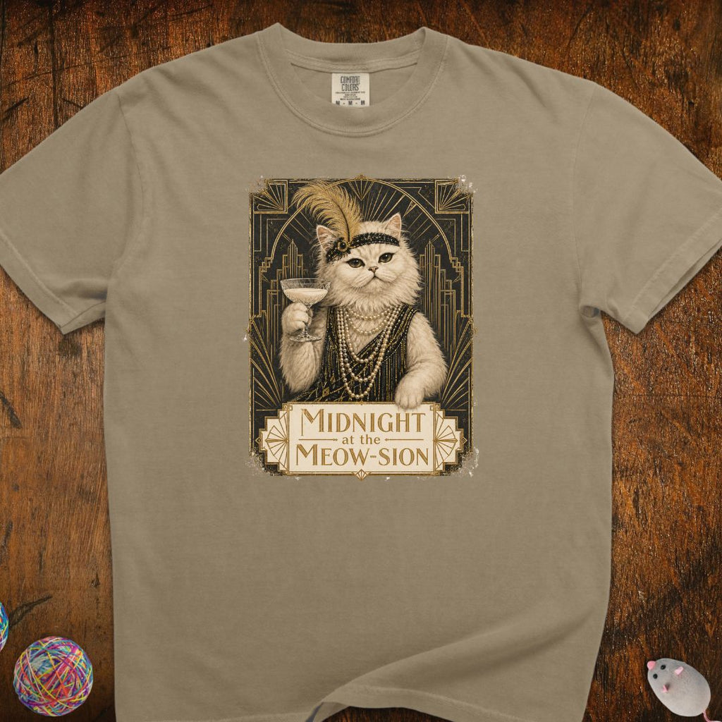 Midnight At The Show Cat T-Shirt
