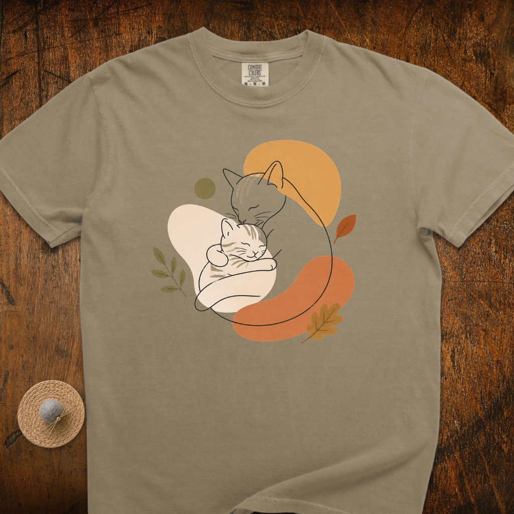 Cozy Fall Whiskers T-Shirt