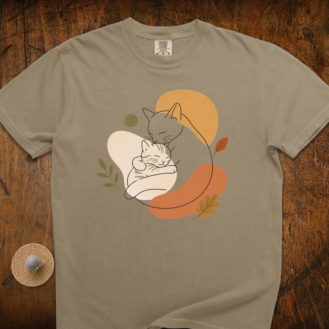 Cozy Fall Whiskers T-Shirt