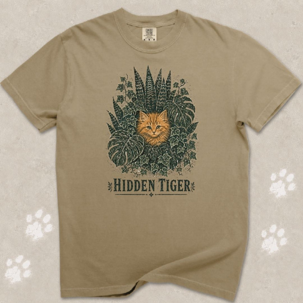 Hidden Tiger Cat T-Shirt