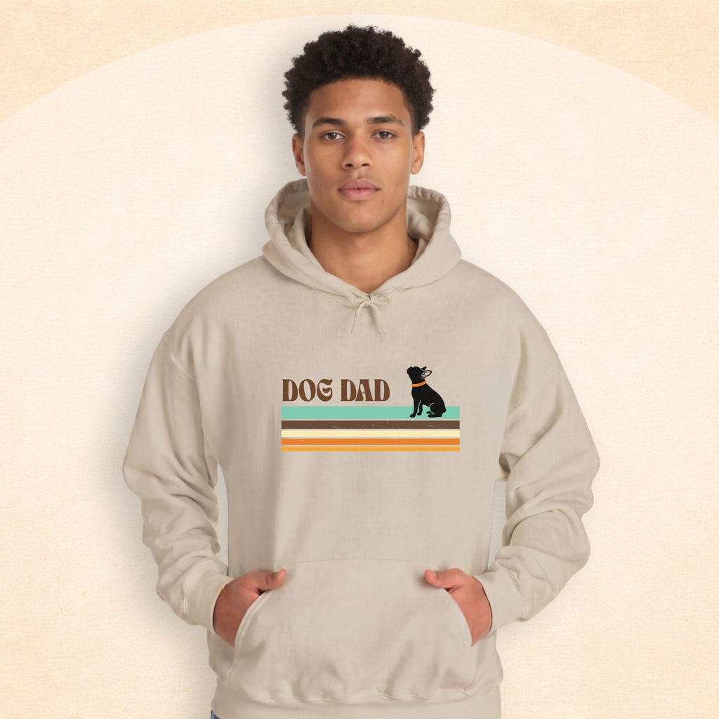 Boston Terrier Dad Hoodie