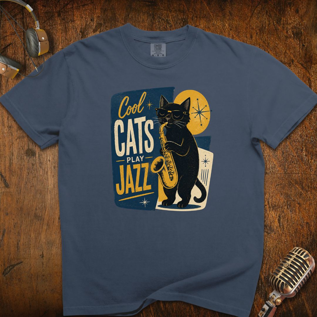 Cool Cats Play Jazz T-Shirt