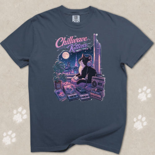 Chill Waves Cat T-Shirt