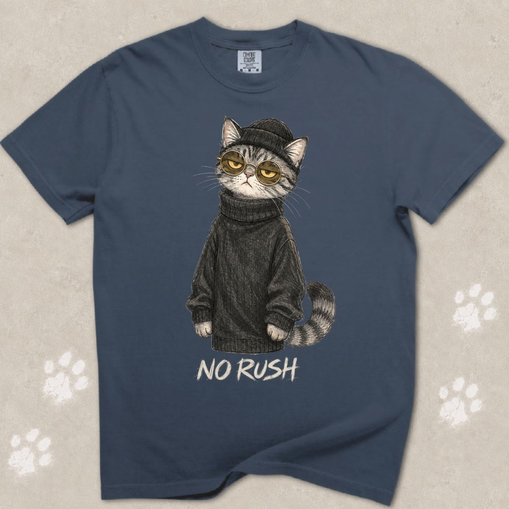 No Rush Cat T-Shirt