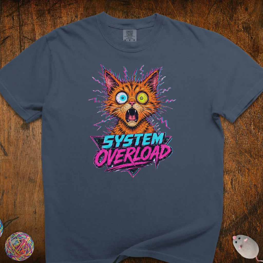System Overload Cat T-Shirt