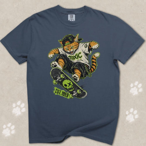 90s Skater Cat T-Shirt