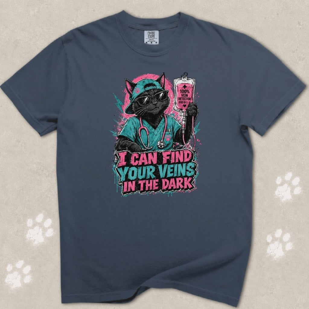 Phlebotomist Cat T-Shirt