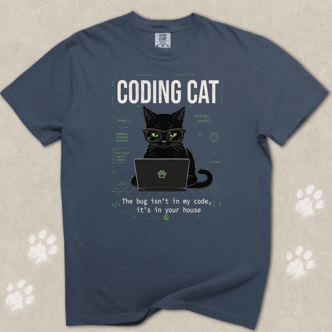 Coding Cat T-Shirt