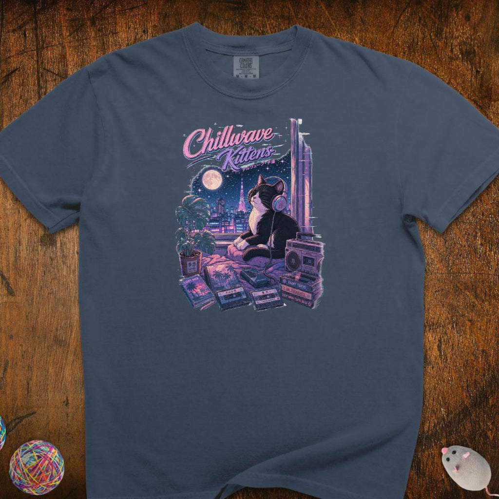 Chill Waves Cat T-Shirt