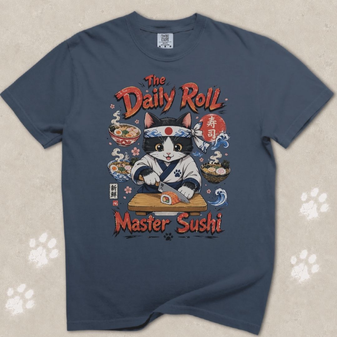 Master Sushi Cat T-Shirt