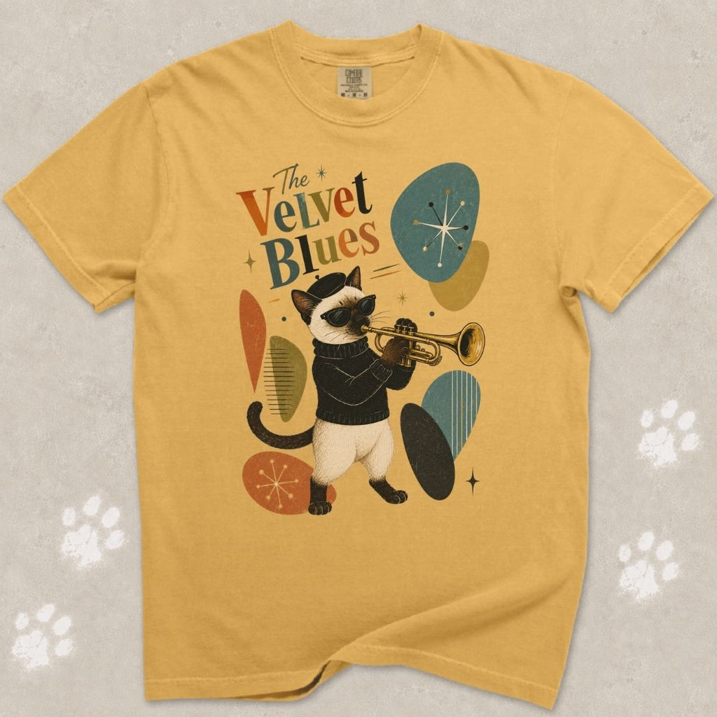 The Velvet Blues Cat T-Shirt