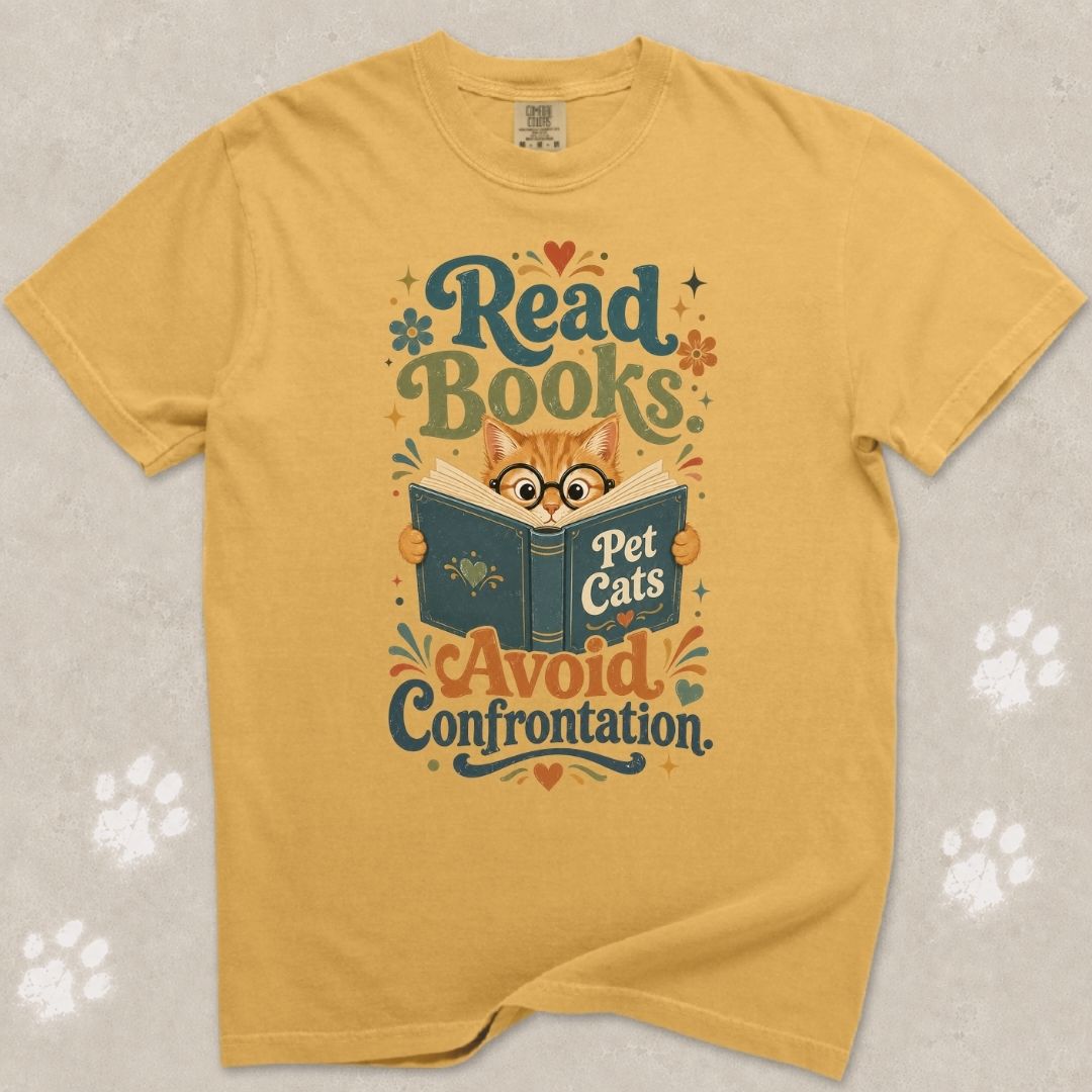 Avoid Confrontation Cat T-Shirt
