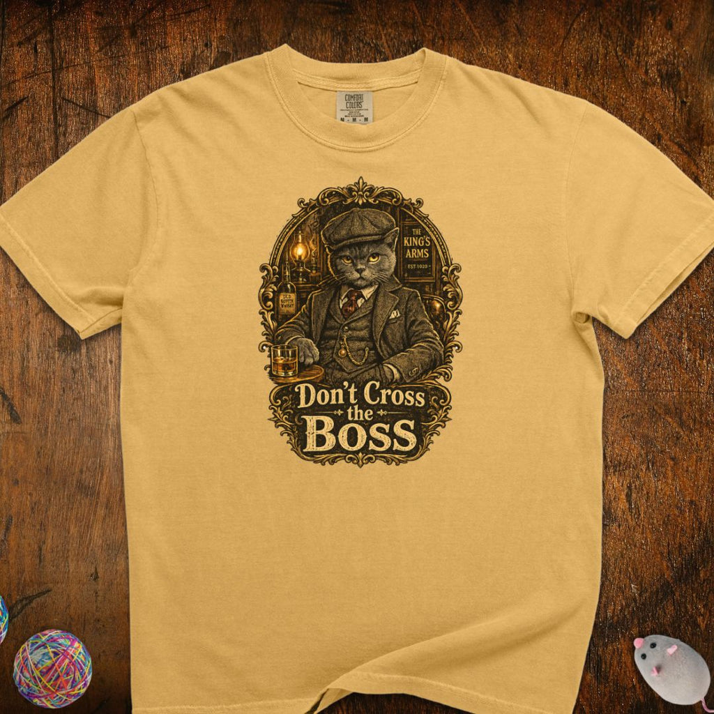 Don't Cross The Boss Cat T-Shirt