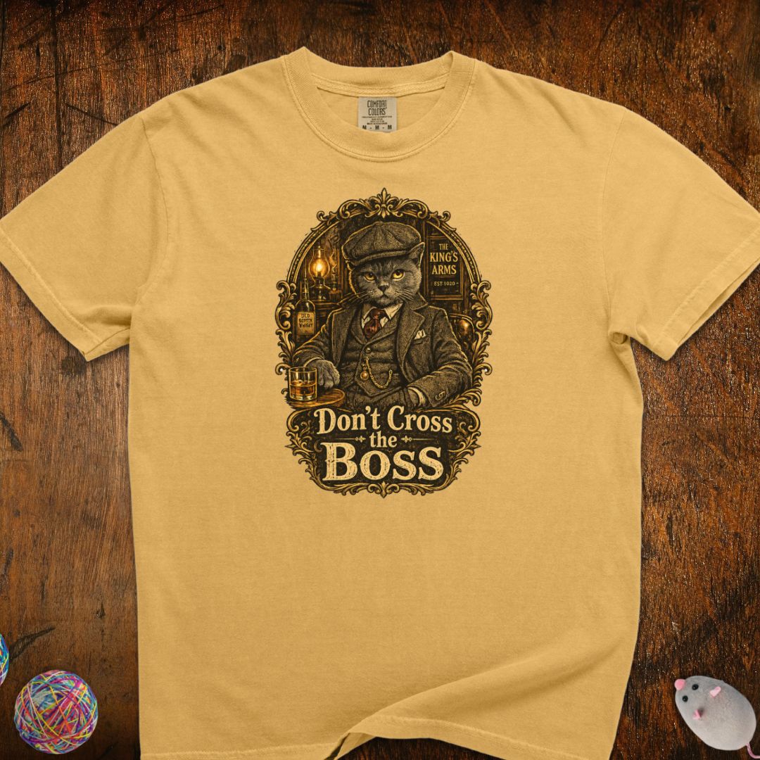 Don't Cross The Boss Cat T-Shirt
