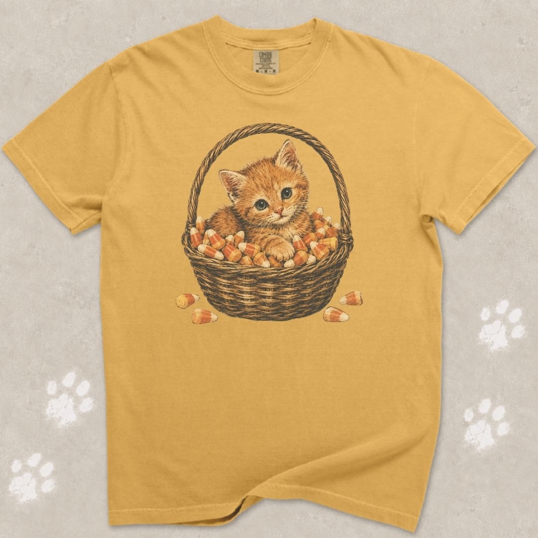 Cuddle Corn Kitten T-Shirt