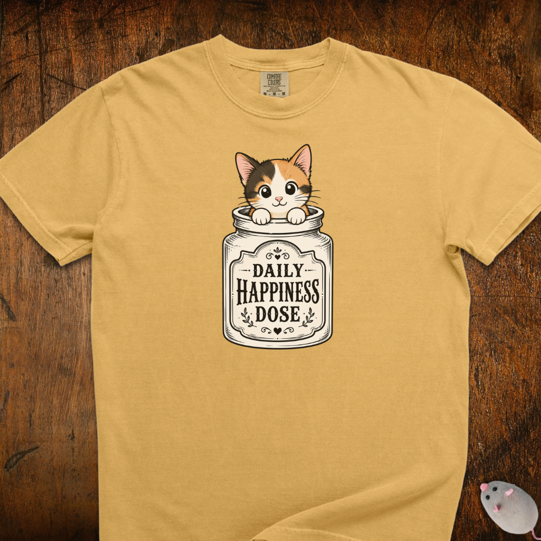 Daily Happiness Calico T-Shirt