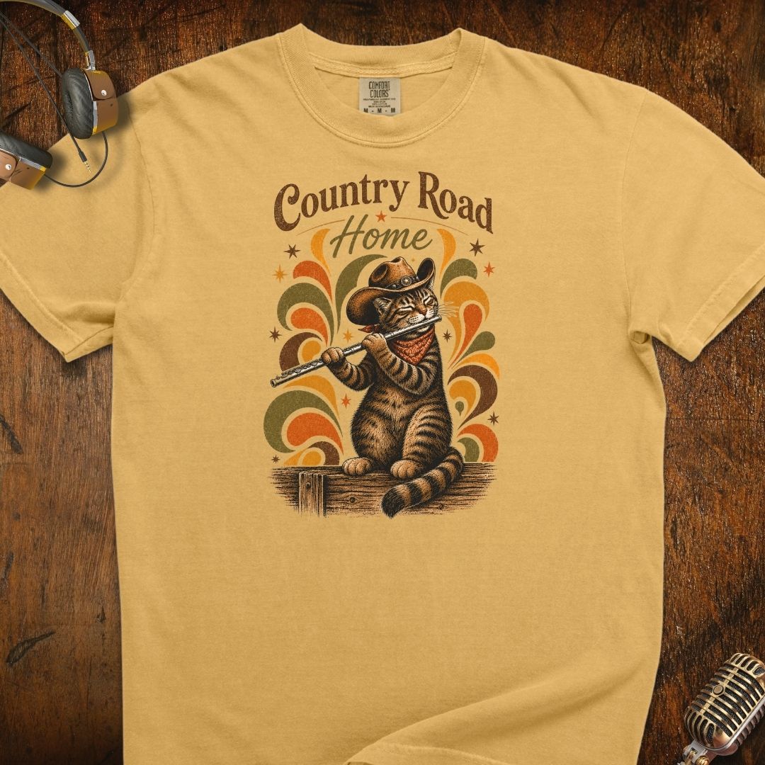 Country Road Cat T-Shirt