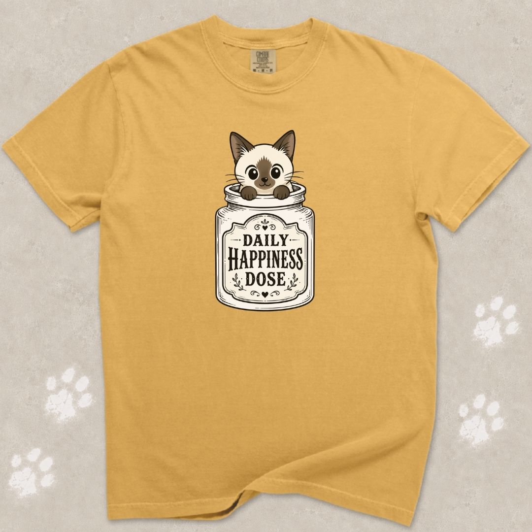 Daily Happiness Siamese T-Shirt