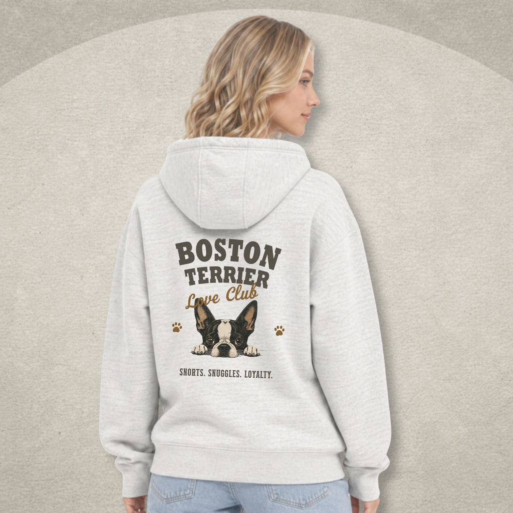 Boston Terrier Love Club Hoodie