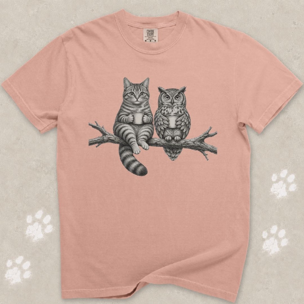 Hoot & Purr Cat T-Shirt