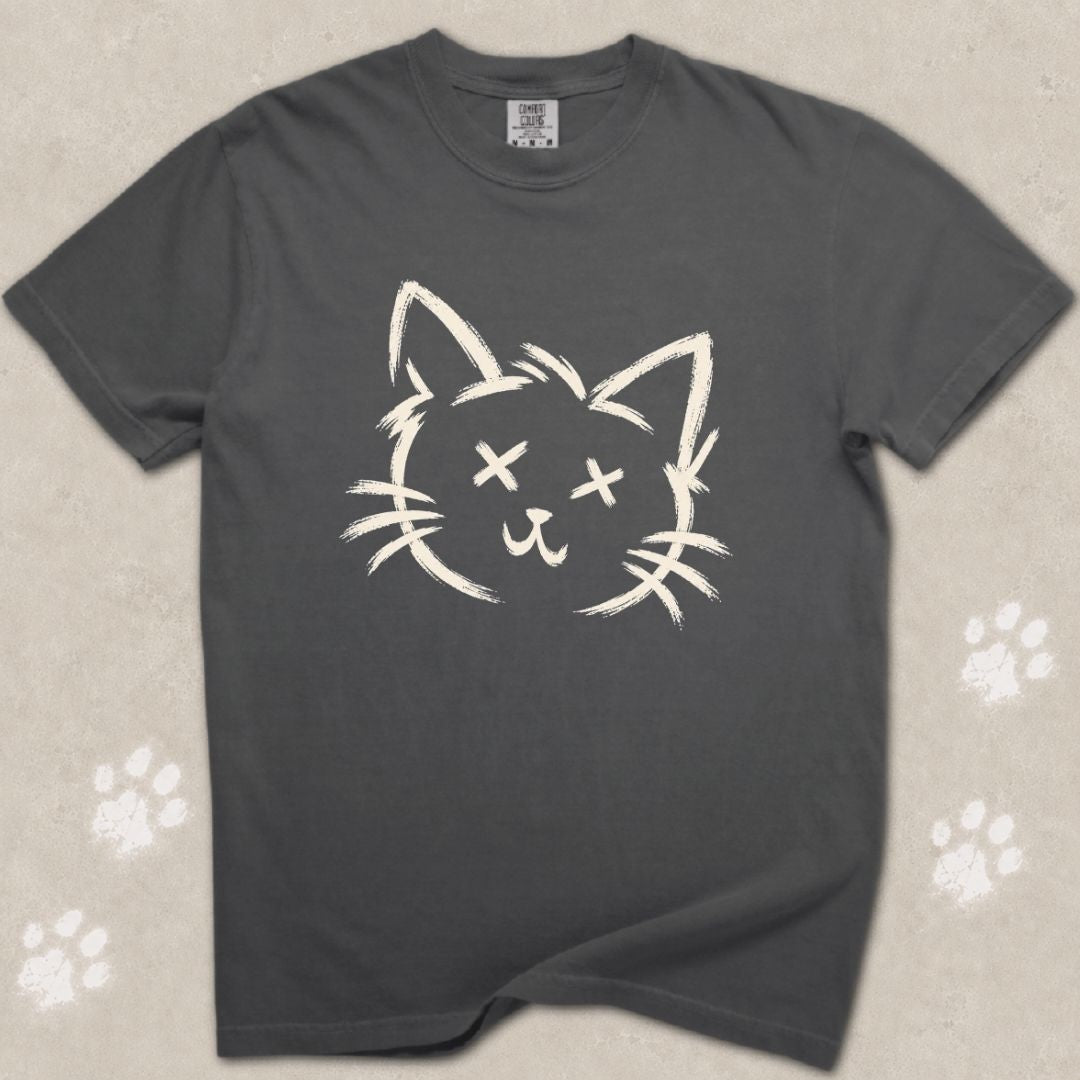 Nine Lives Offline Cat T-Shirt