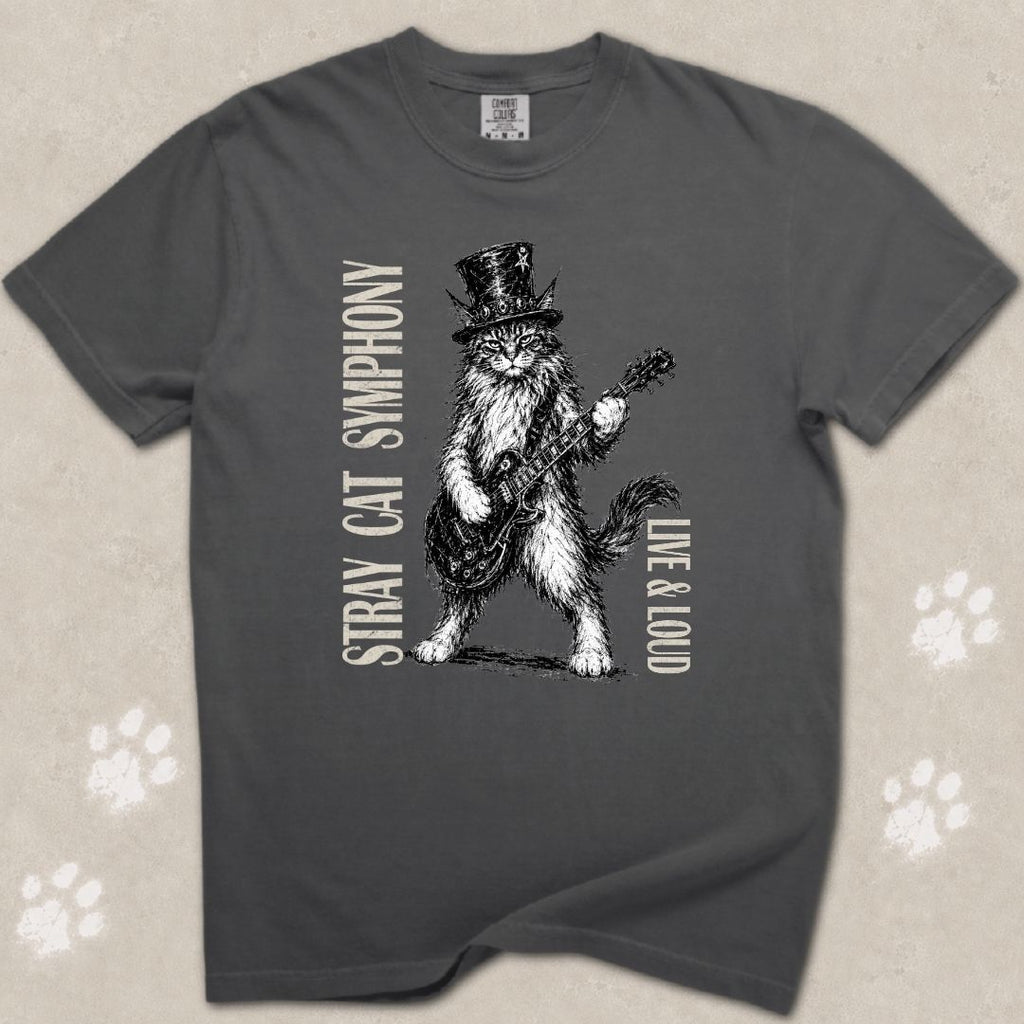Stray Cat Symphony Cat T-Shirt