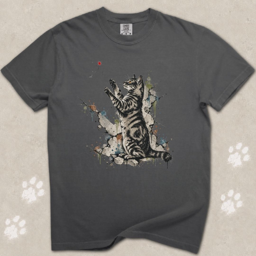 Red Dot Laser Cat T-Shirt