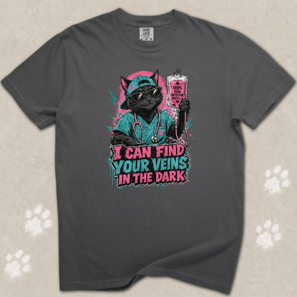 Phlebotomist Cat T-Shirt