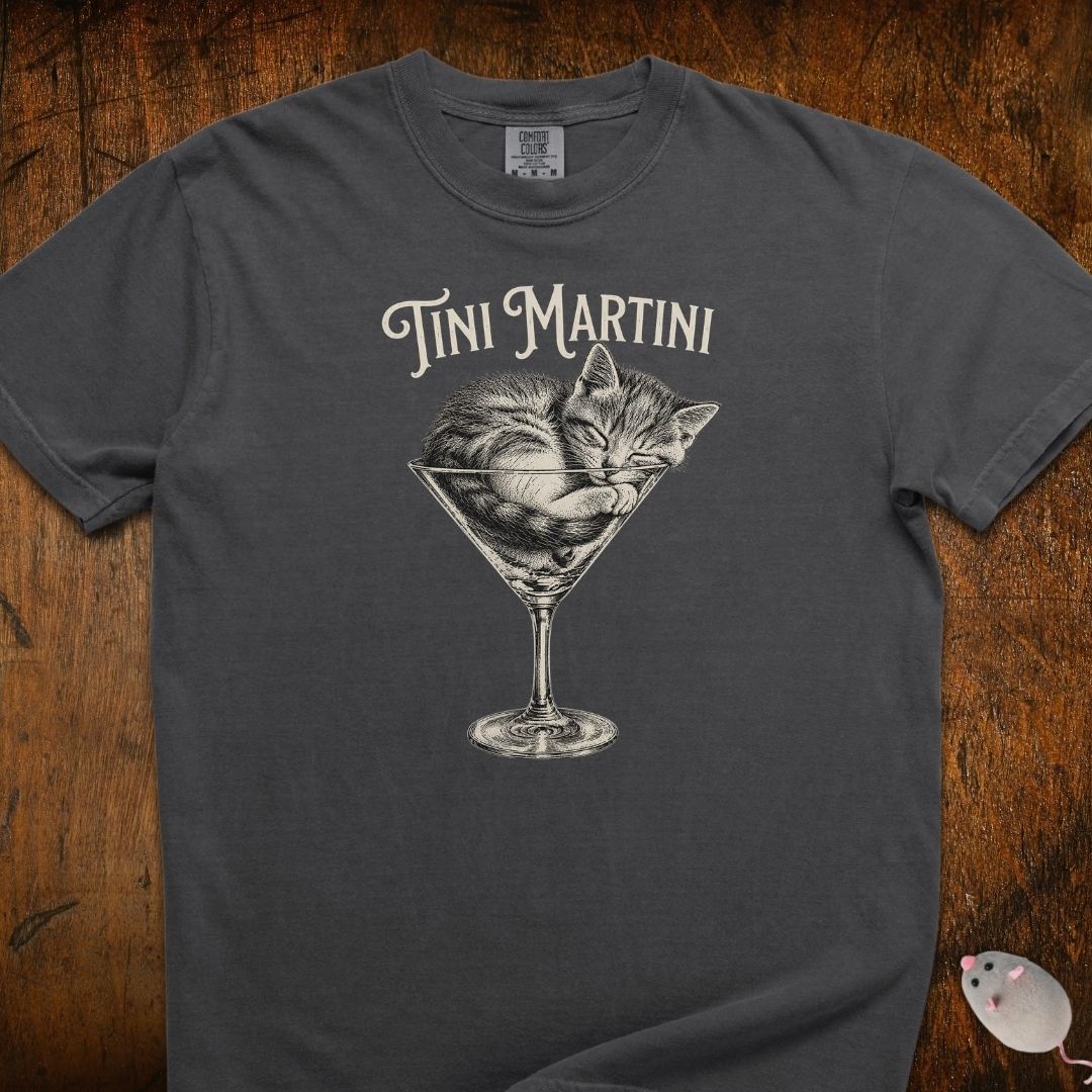Tini Martini Kitten T-Shirt