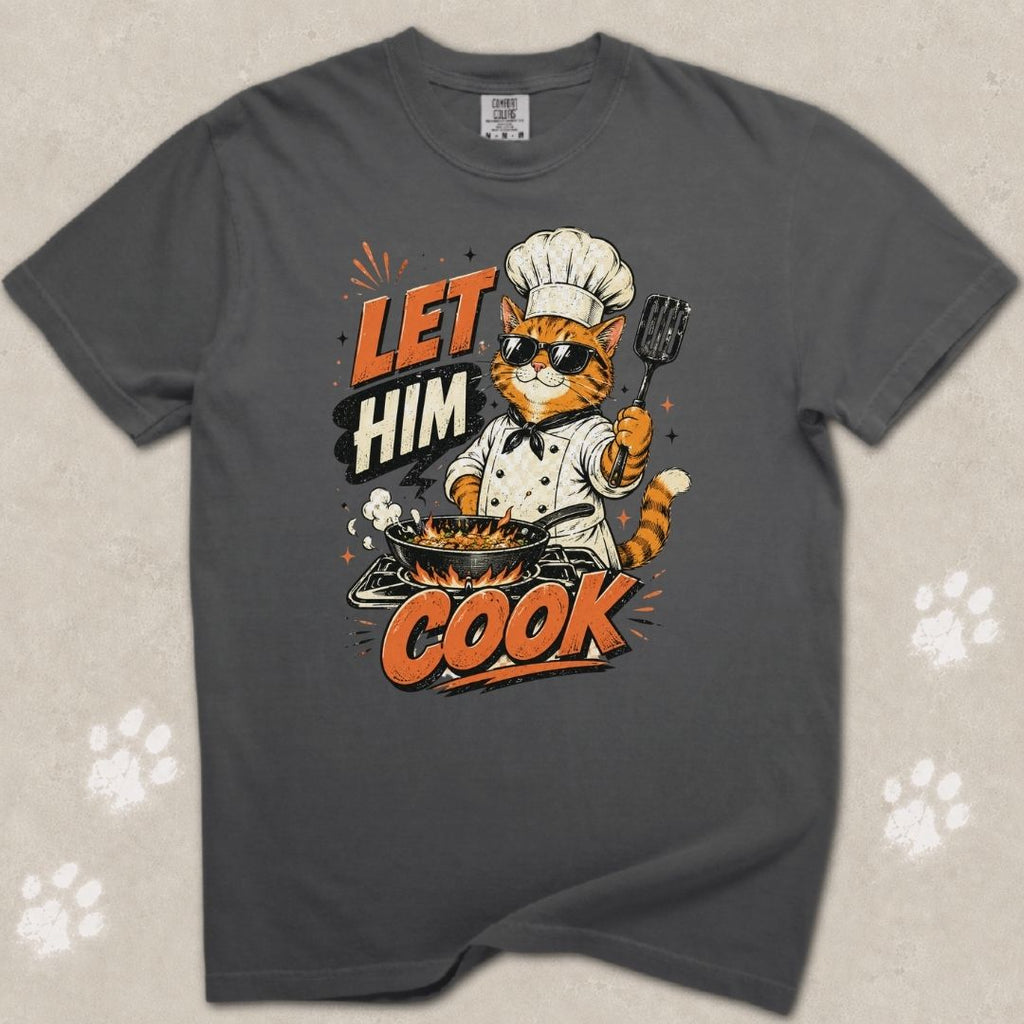 Let Him Cook Cat T-Shirt