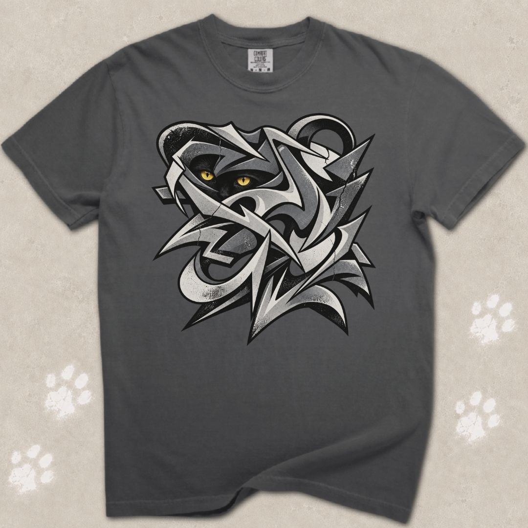 Urban Shadow Cat T-Shirt