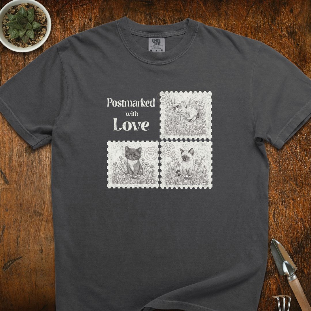 Postmarked With Love Kitty T-Shirt
