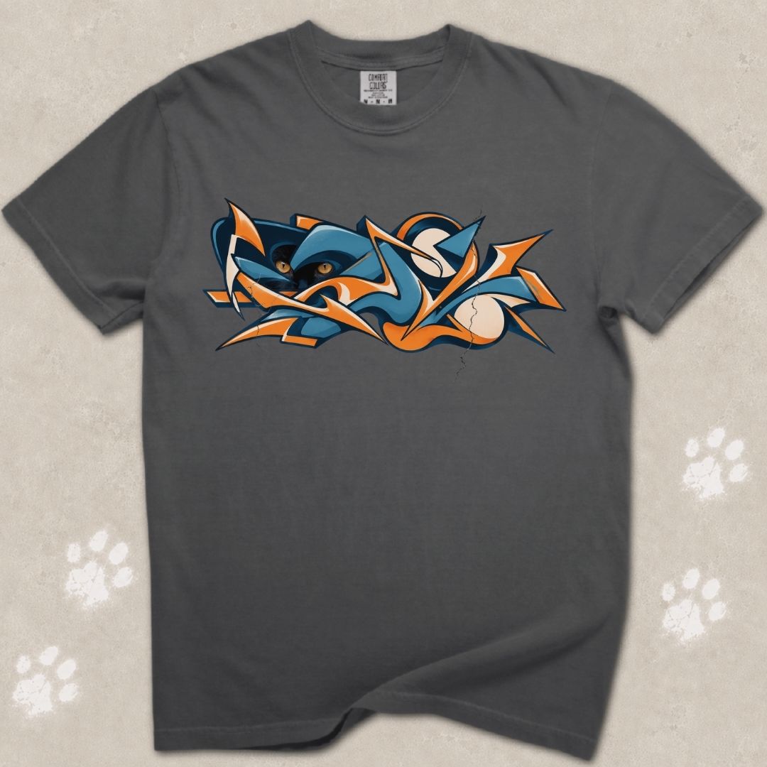 Graffiti Cat T-Shirt