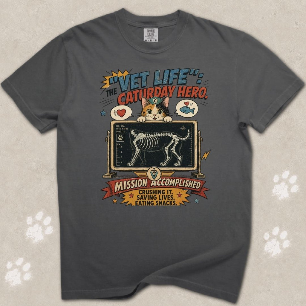 Saving Lives Cat T-Shirt