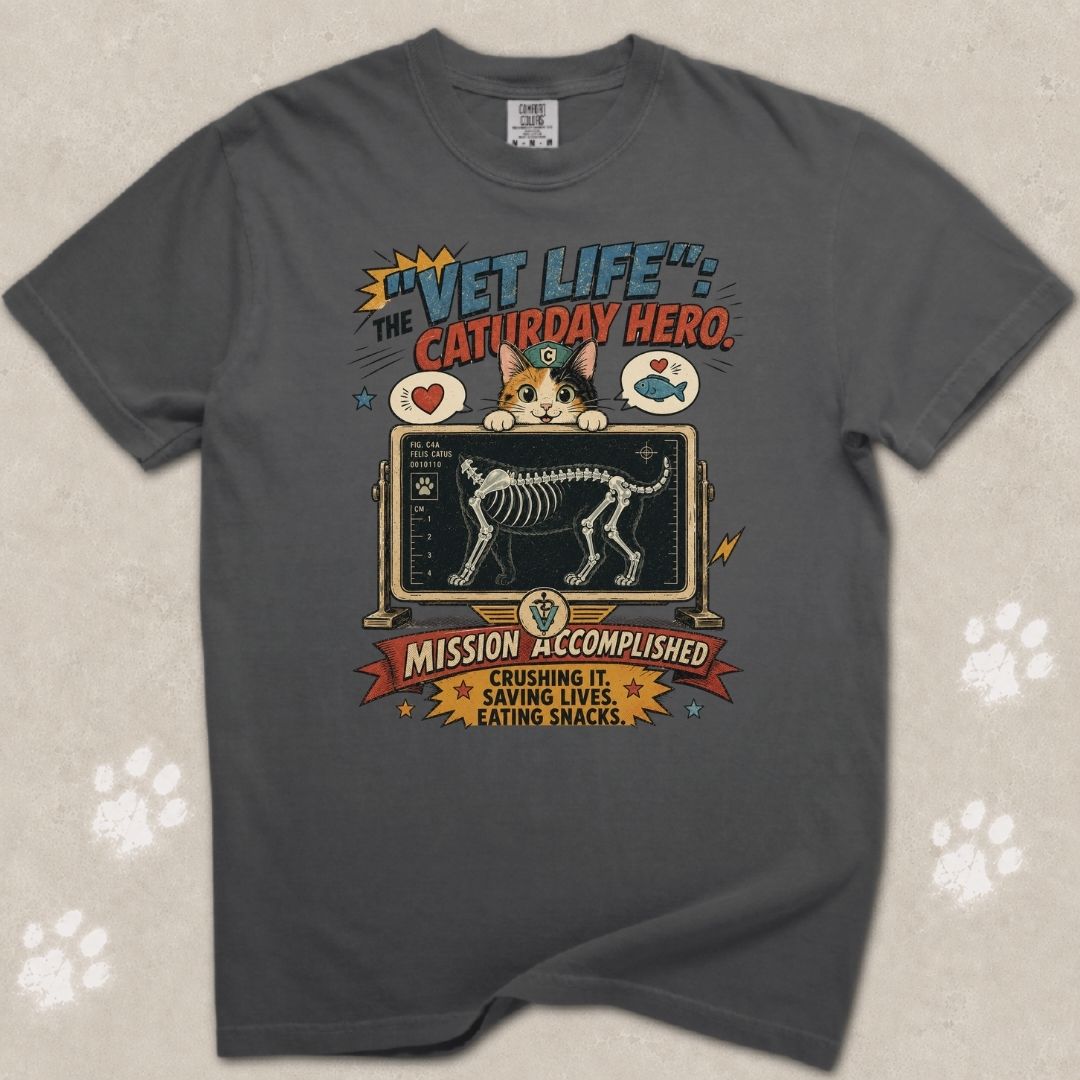 Saving Lives Cat T-Shirt