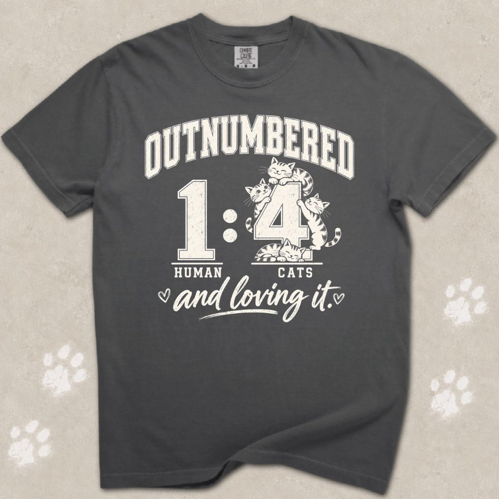 Outnumbered Cat T-Shirt