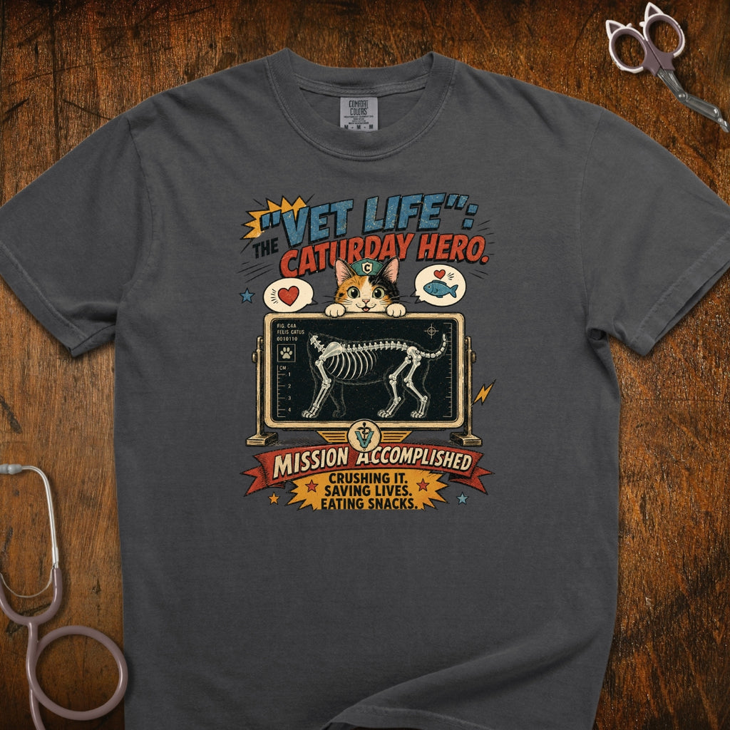 Saving Lives Cat T-Shirt