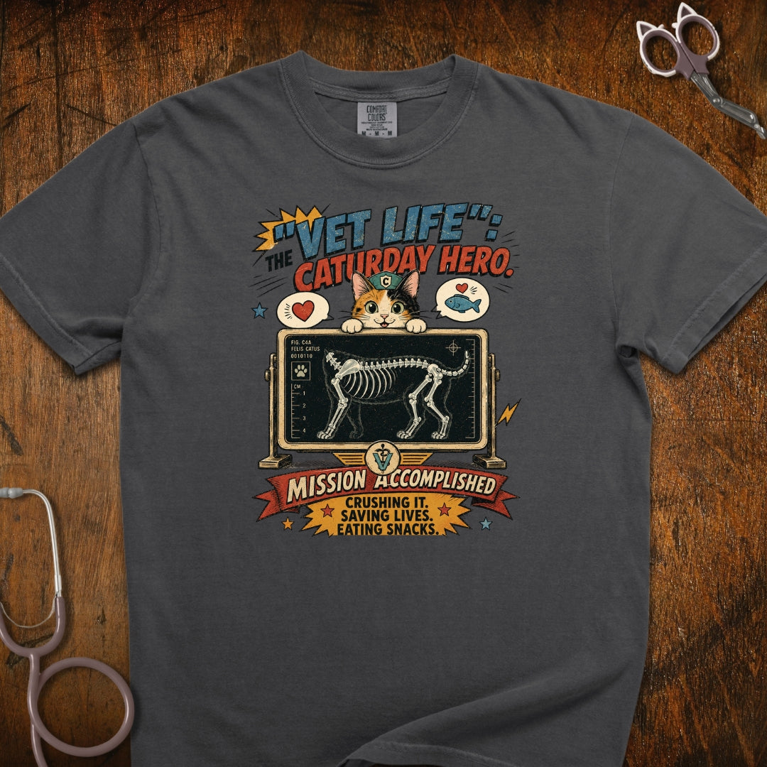 Saving Lives Cat T-Shirt