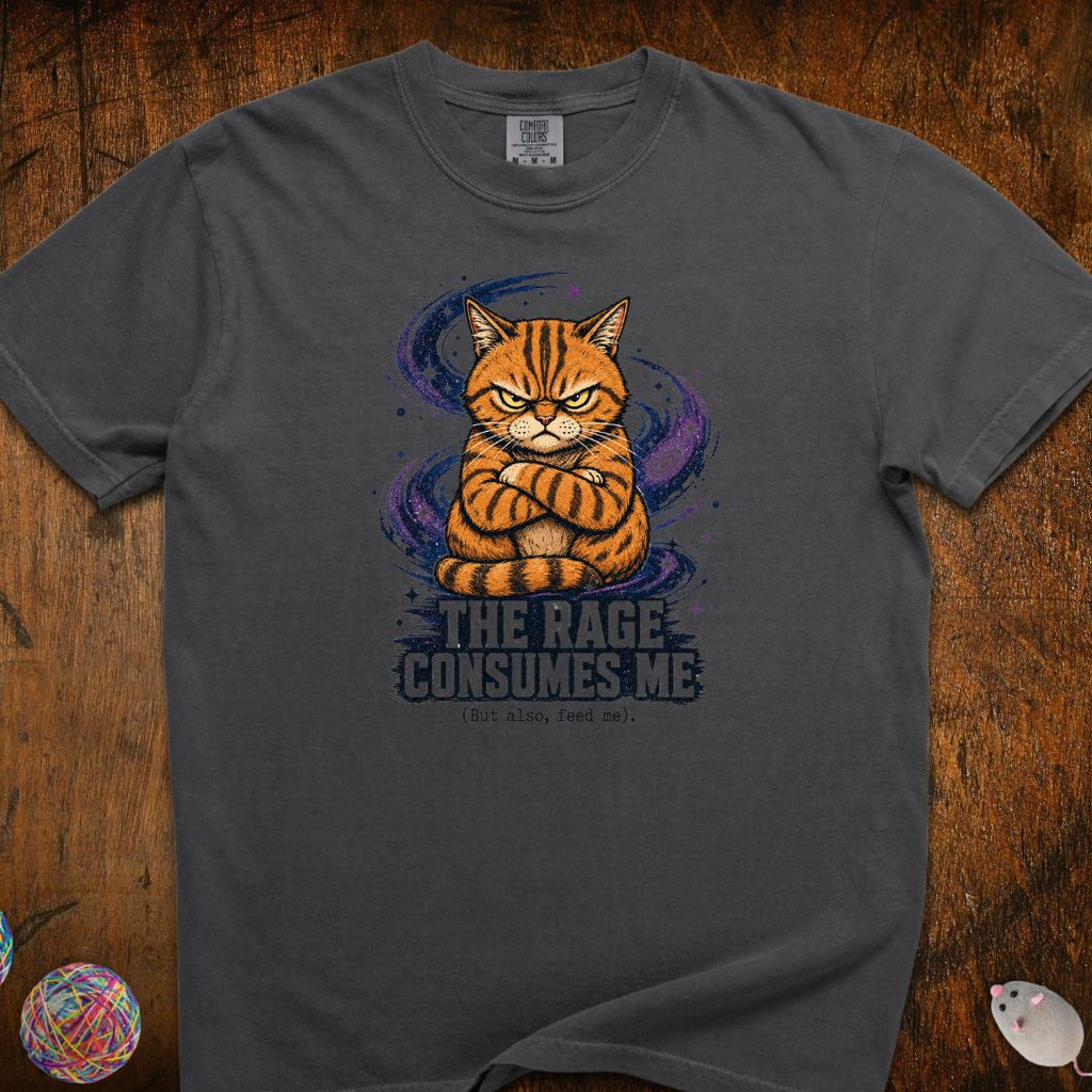 Rage Consumes Me Cat T-Shirt