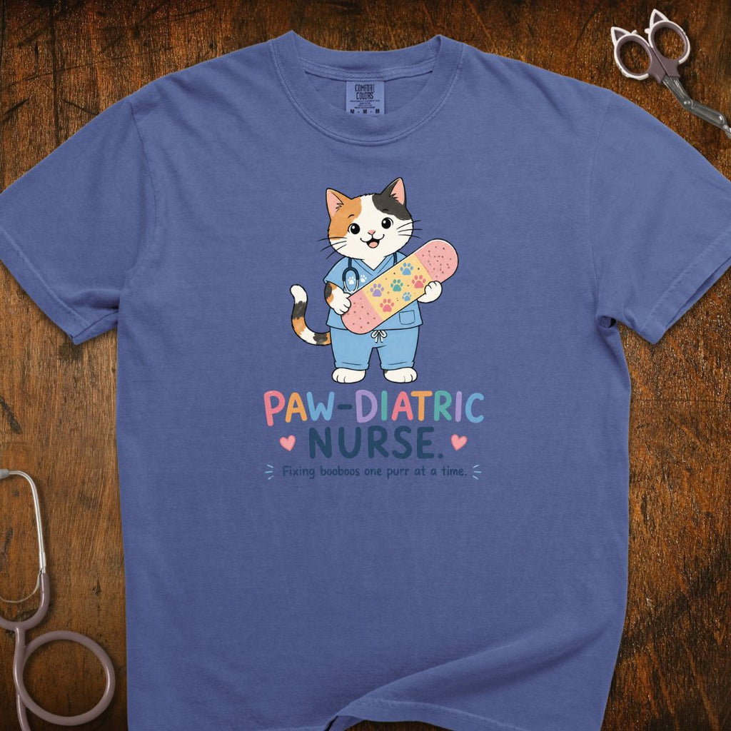 Pediatric Nurse Cat T-Shirt