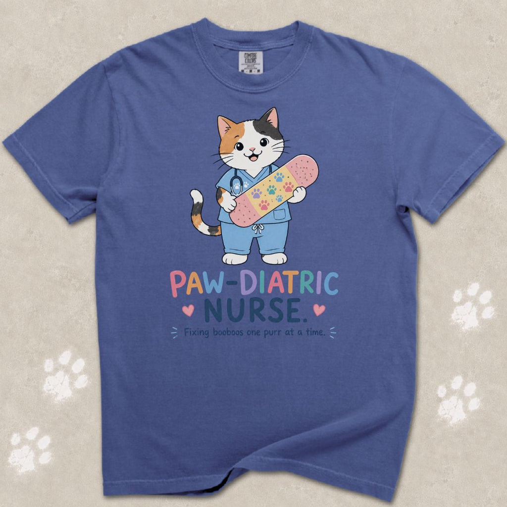 Pediatric Nurse Cat T-Shirt