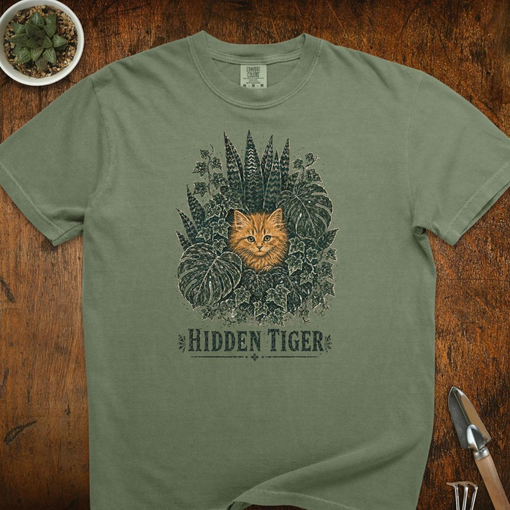 Hidden Tiger Cat T-Shirt
