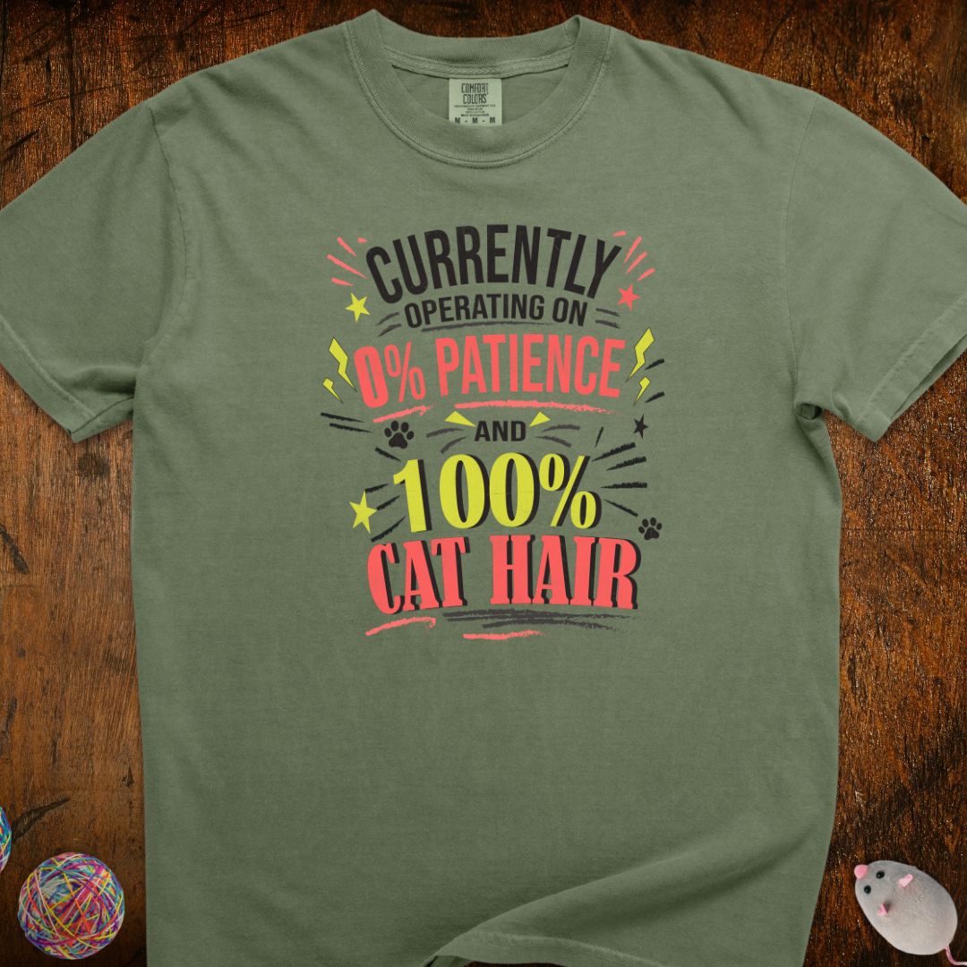 100% Cat Hair T-Shirt