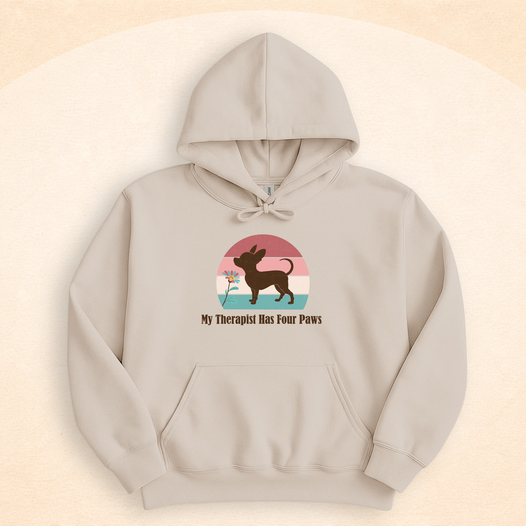 My Therapist Has Four Paws Hoodie