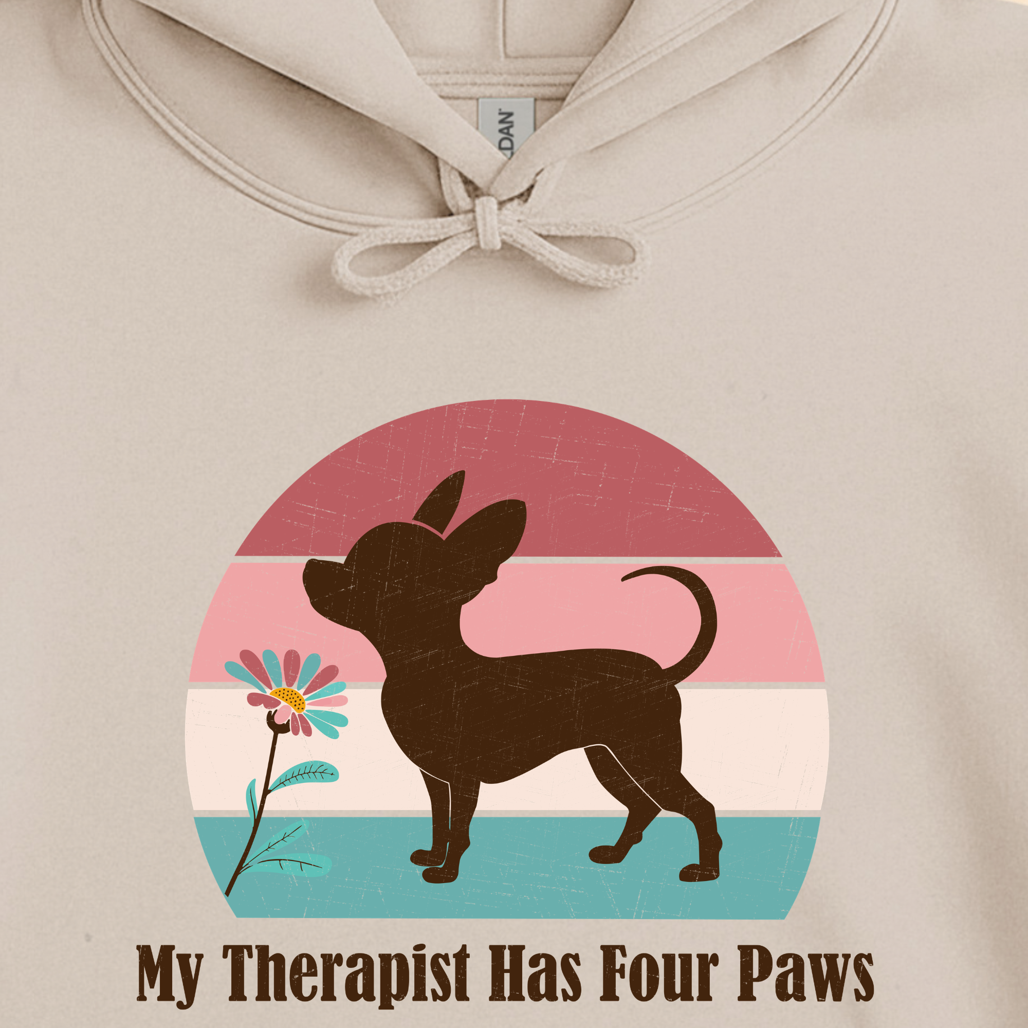 My Therapist Has Four Paws Hoodie
