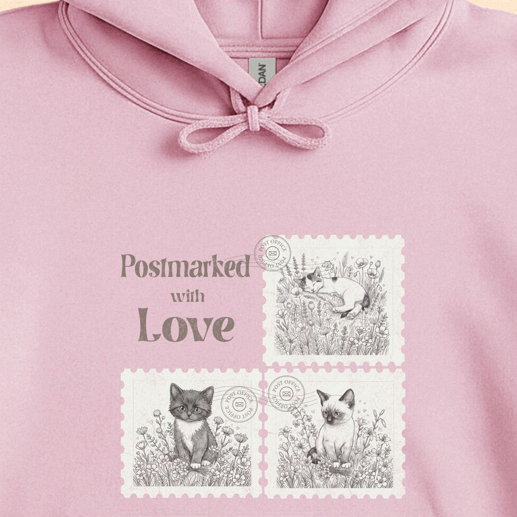 Postmarked With Love Cat Hoodie